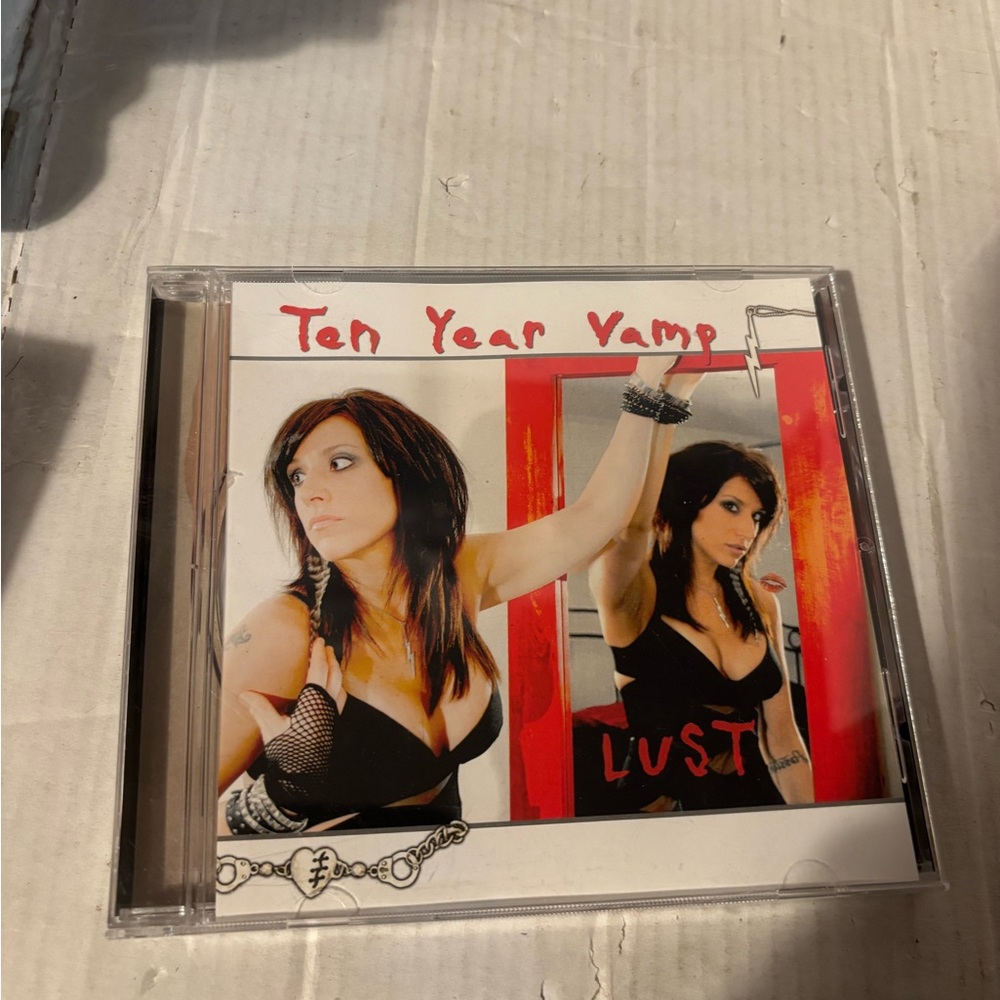 Ten Year Vamp 'Lust' CD AUTOGRAPHED